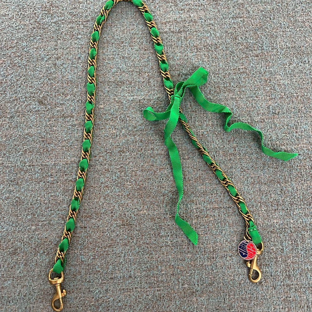 Green and Gold Chain Belt